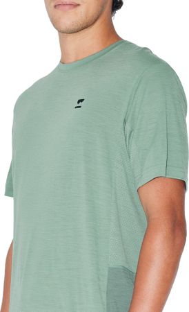 TARN Herren-Merino-Kurzarmshirt / thyme/cypress / XXL