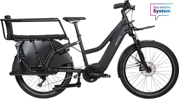 MULTICHARGER2 MIXTE GT FAMILY E-Cargobike / utility grey black matt / 47 CM
