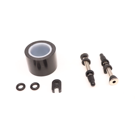 Tubeless Kit, 28mm Tape, for 2 Rims,SRAM Rail/Roam