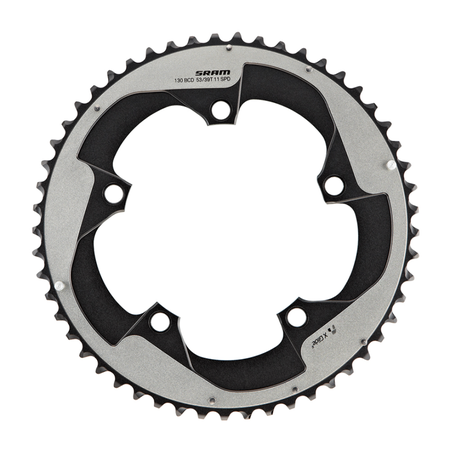 Chainring Red22 110 BCD Non-/Hidden-Bolt (50-34) / falcon grey / 110x50T