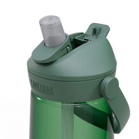 THRIVE FLIP STRAW Trinkflasche  / forest green / 75dl