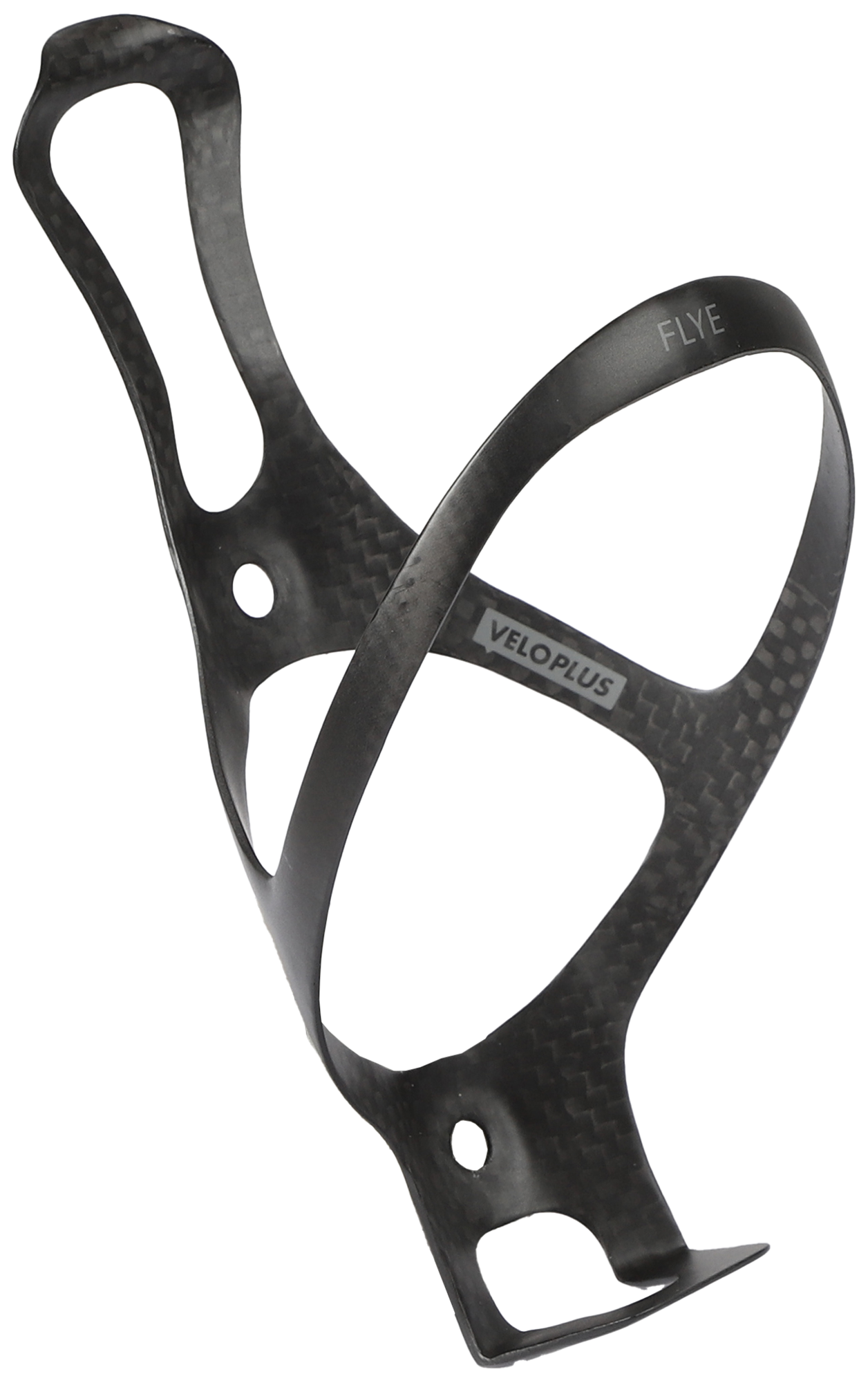 FLYE Bidonhalter aus Carbon, UD/3K / schwarz
