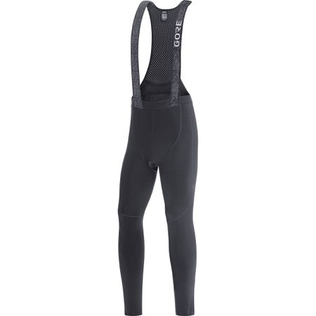 C5 THERMO Herren-Thermo-Trägerhose mit Polster / black / S