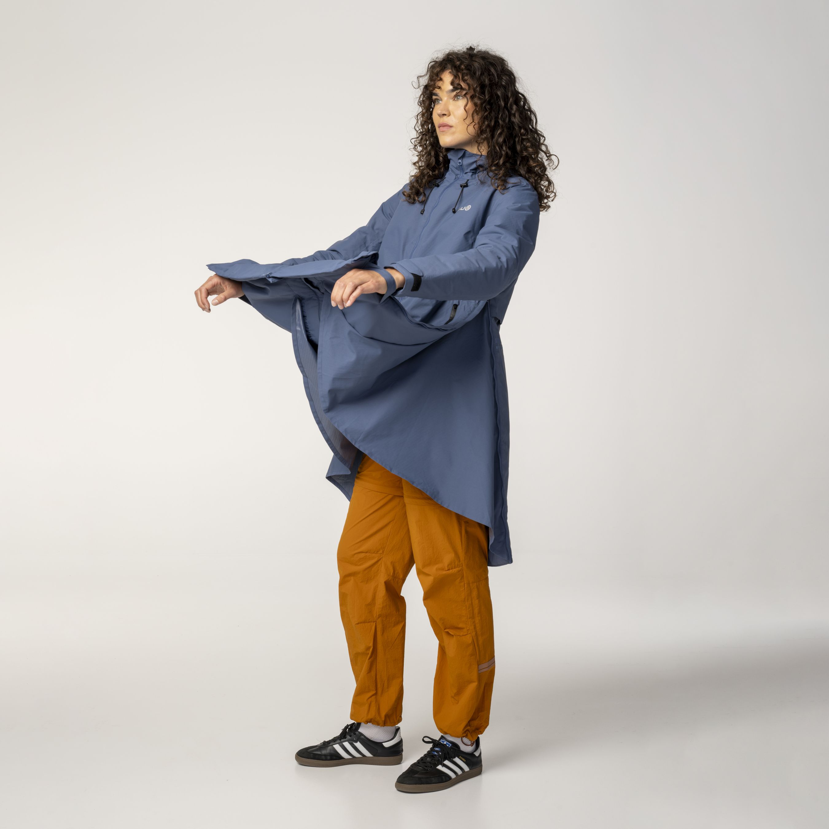Women SEQ II Winter Rain Jacket / denim blue / S