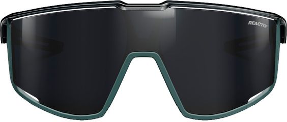 FURY Sportbrille / schwarz/grün matt