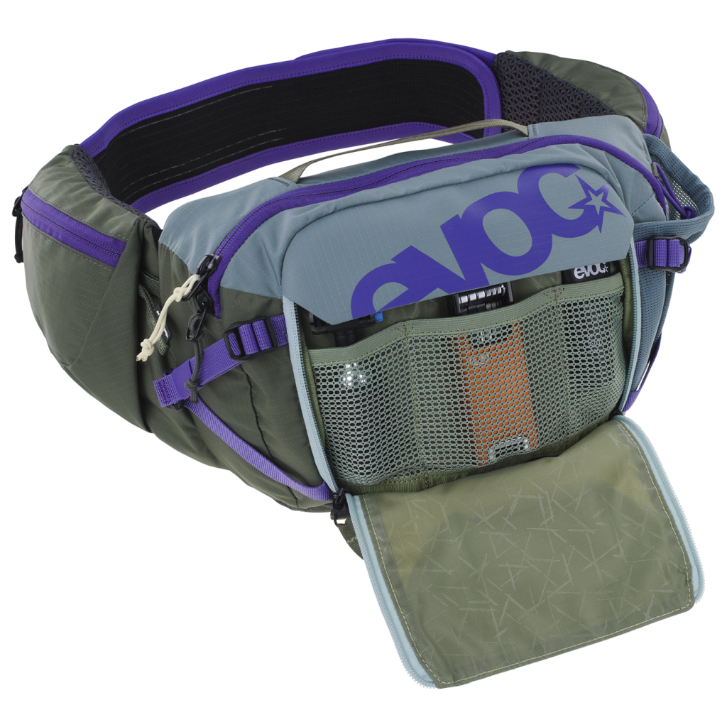 HIP PACK PRO 3L, Hüfttasche / steel/violet/dark olive