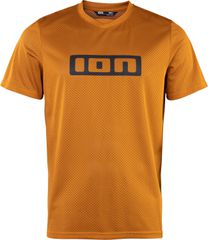 LOGO Herren-Kurzarmshirt / rocky orange / L