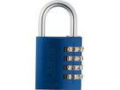 Abus Vorhangschloss 145 Code blue / blue / 77 mm, 40 mm, 6 mm