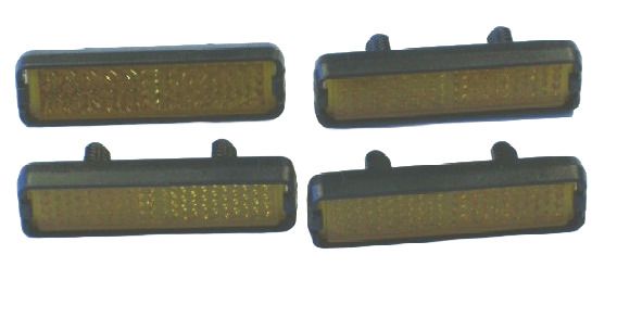 Bike Attitude Pedalreflektoren / zum Stecken