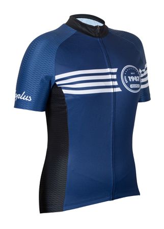 1987 TEAM Damen-Kurzarmtrikot / dunkelblau / XXL