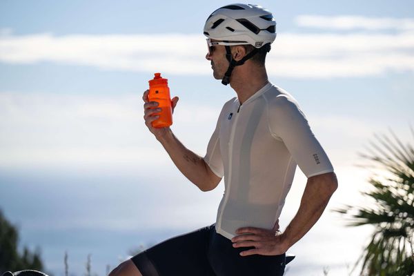 Bidon Fly Tex / clear orange / 550 ml, 51 g, Durchmesser 74 mm