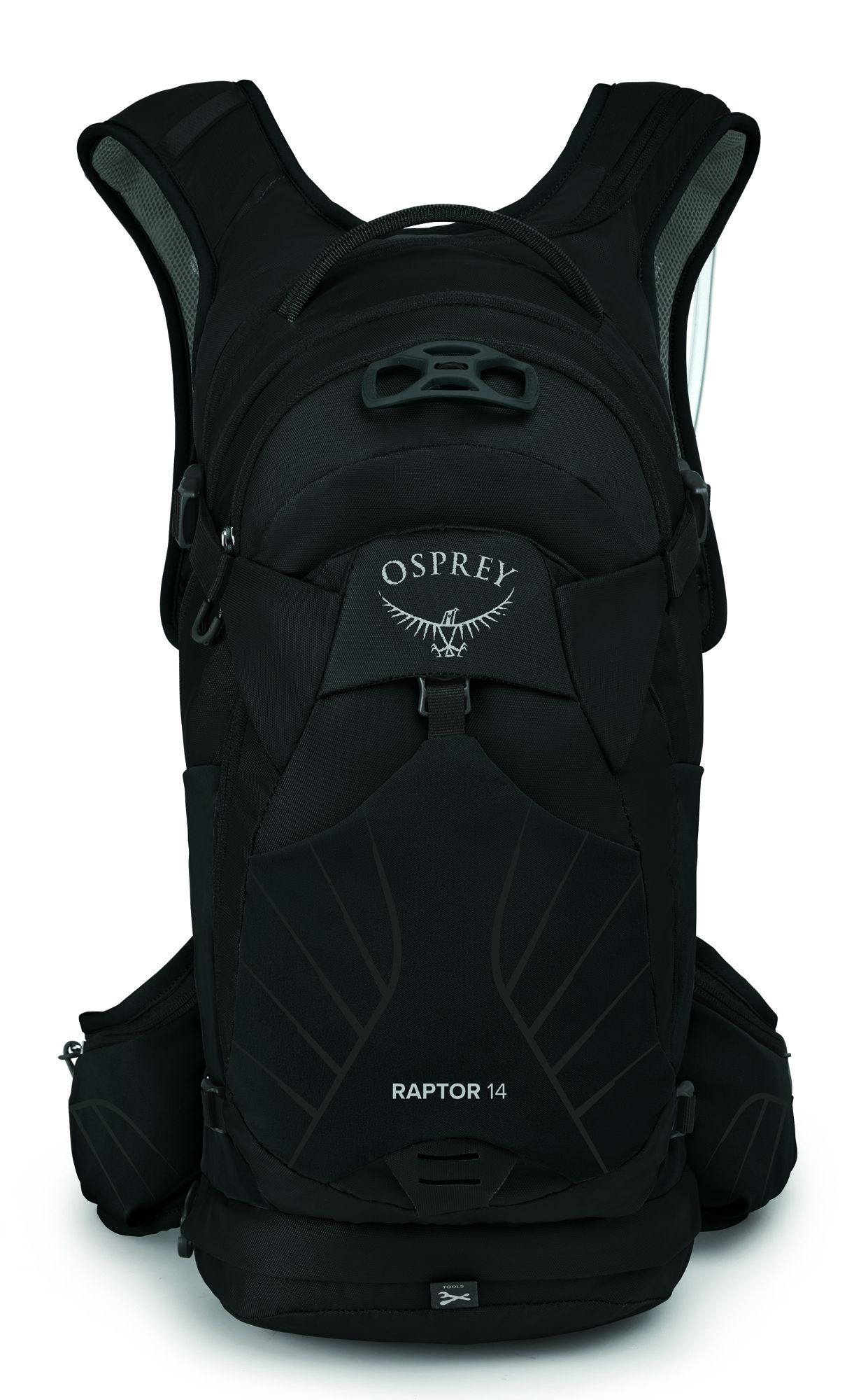 RAPTOR 14 Rucksack mit Trinkbeutel 2.5L / black / 12L