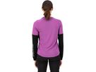 TARN WIND Damen-Merino-Langarmshirt / purple bolt/black / XS