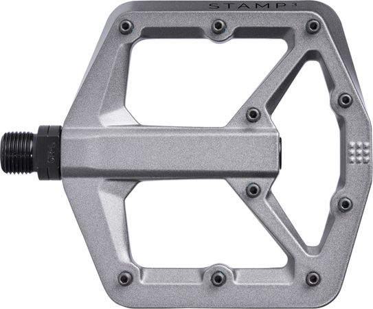 Pedal Stamp 3 small / charcoal mag / Plattformpedal, 100 x 100 mm