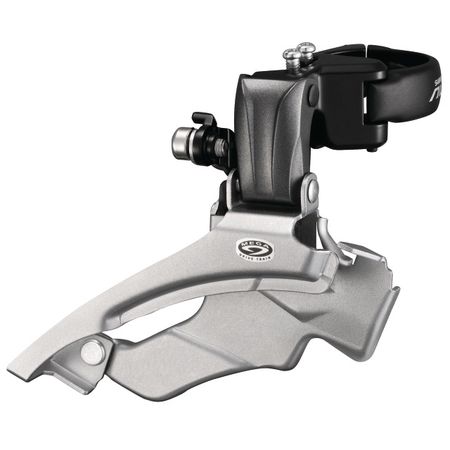 ALTUS M371 Regular-Swing Umwerfer Tourenvelo 3x9, 44/48 Z. / schwarz/silber / Tourenvelo 63-66°