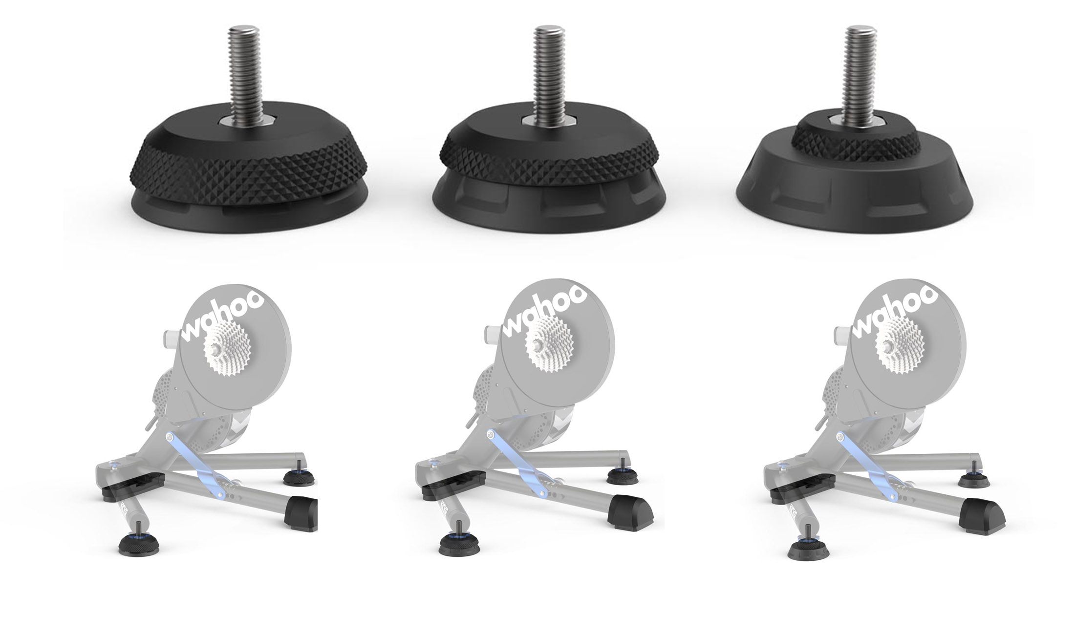 KICKR AXIS FEET bewegliche Standfüsse zu KICKR V5 / schwarz