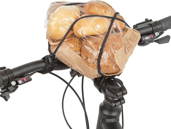 CARRYYYGUM Lenkerspannband / schwarz