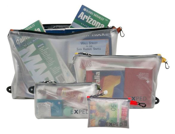 VISTA ORGANIZER Allzweck-Flachbeutel / grau / L