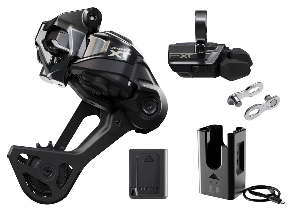 XT M8250 Di2 Upgrade Kit 12fach / Käfig lang / mit Bride