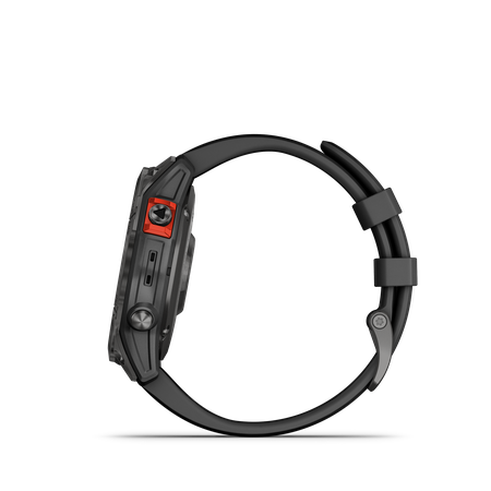 FENIX 7 SOLAR Multisportuhr 47mm / schiefergrau mit schwarzem armband
