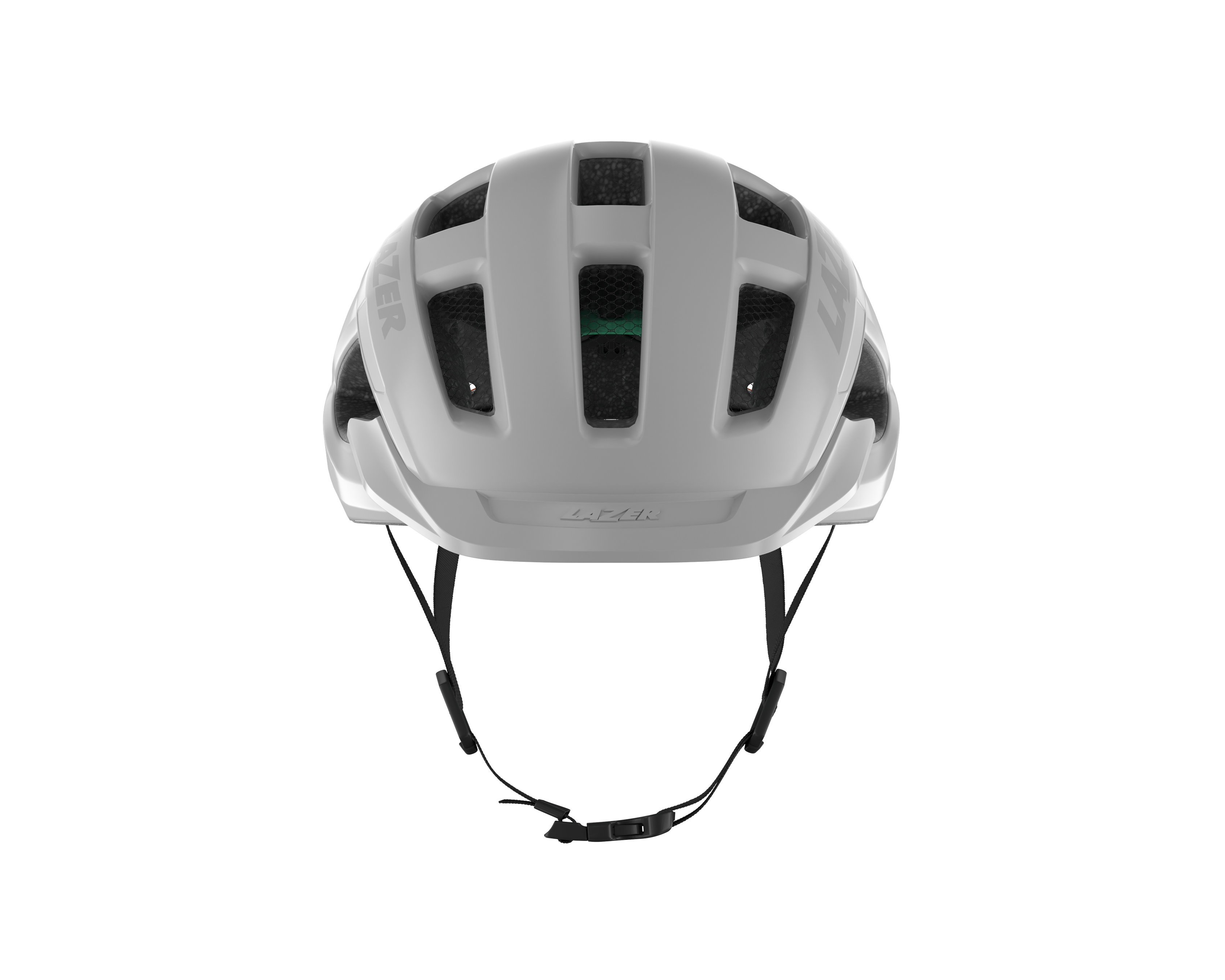 LAZER Unisex Road Cerro KinetiCore Helm / white flash orange / M