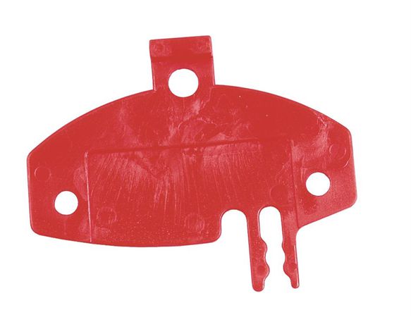 Transportsicherung für Shimano XTR M975/XT M765 Scheibenbremsen / rot