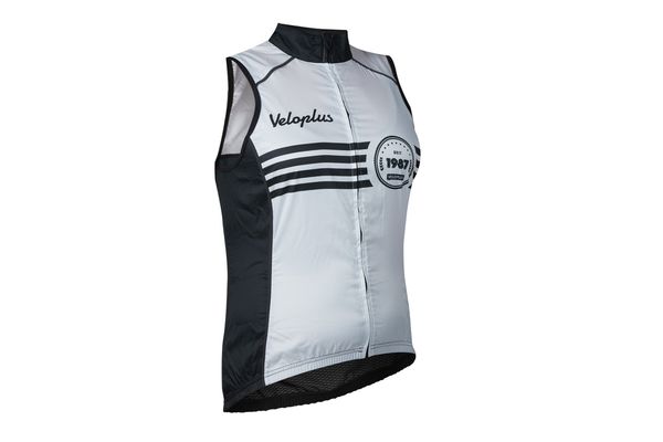 1987 TEAM Damen-Windweste / cool gray / XS