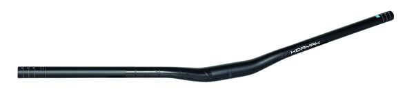 Lenker MTB Koryak Alu Riser schwarz / schwarz