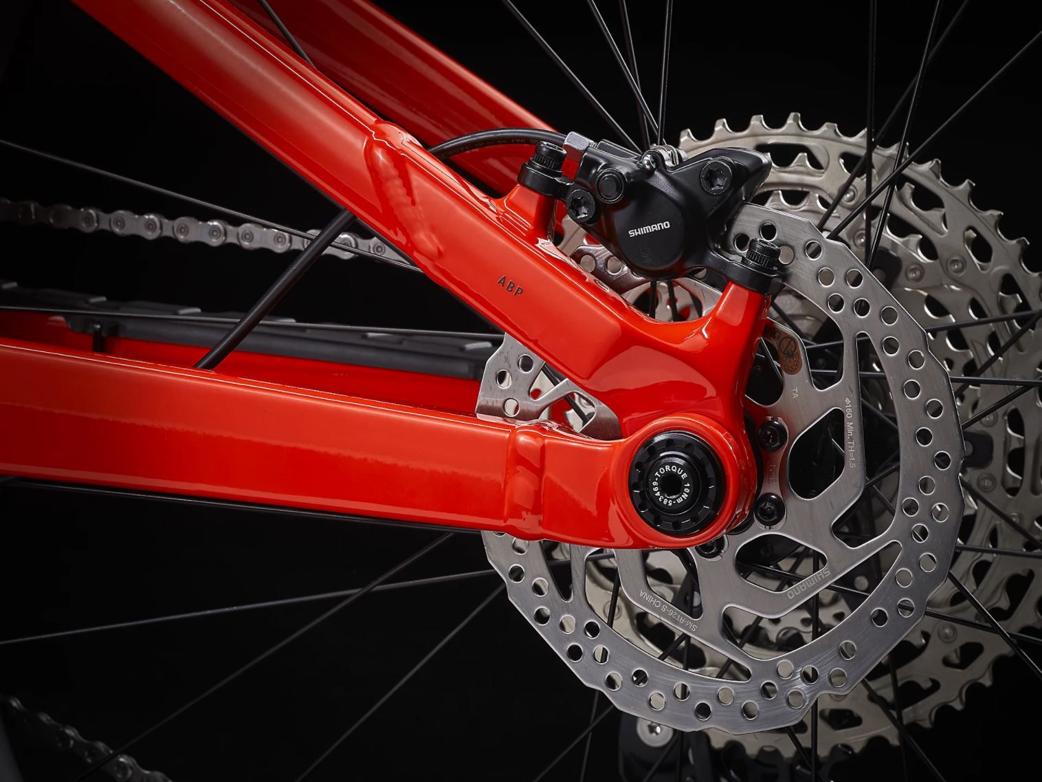 TOP FUEL 5 MTB Fully / radioactive red / L
