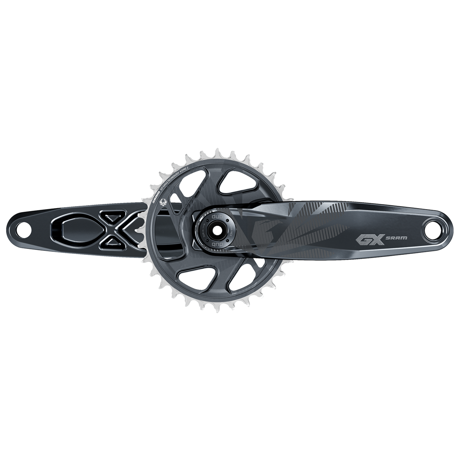 Crankset GX Eagle SuperBoost+ DUB / lunar grey / 175mm/32t