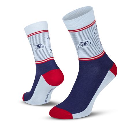 Vintage Cyclist Socks / dark blue / 39-42