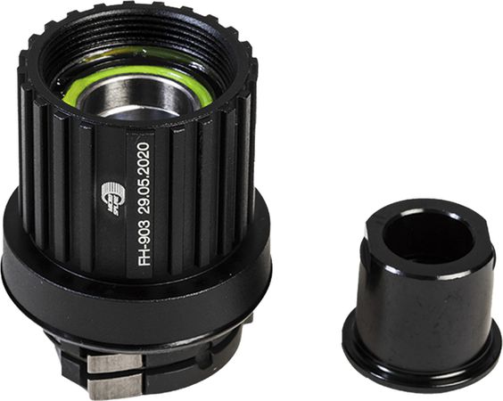 Shimano Micro Spline Alu Freilaufkörper / schwarz / 12 mm, 148 mm