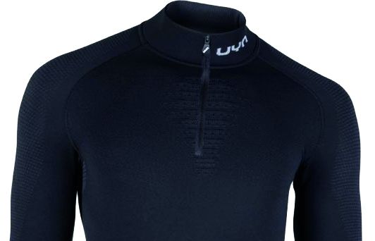 AMBITYON Herren-Langarmshirt / blackboard/blackwhite / S/M