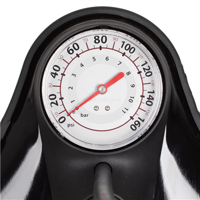 CORE 3 Standpumpe, 3" Manometer / silver