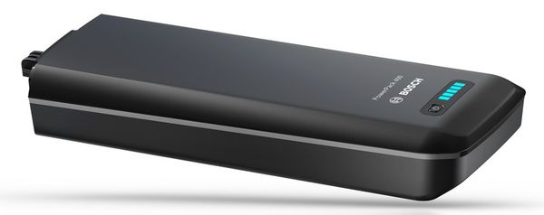 Bosch Gepäckträgerakku PowerPack BBP33YY / schwarz / BBP3340, 10.8 Ah, 400 Wh, 2800 g