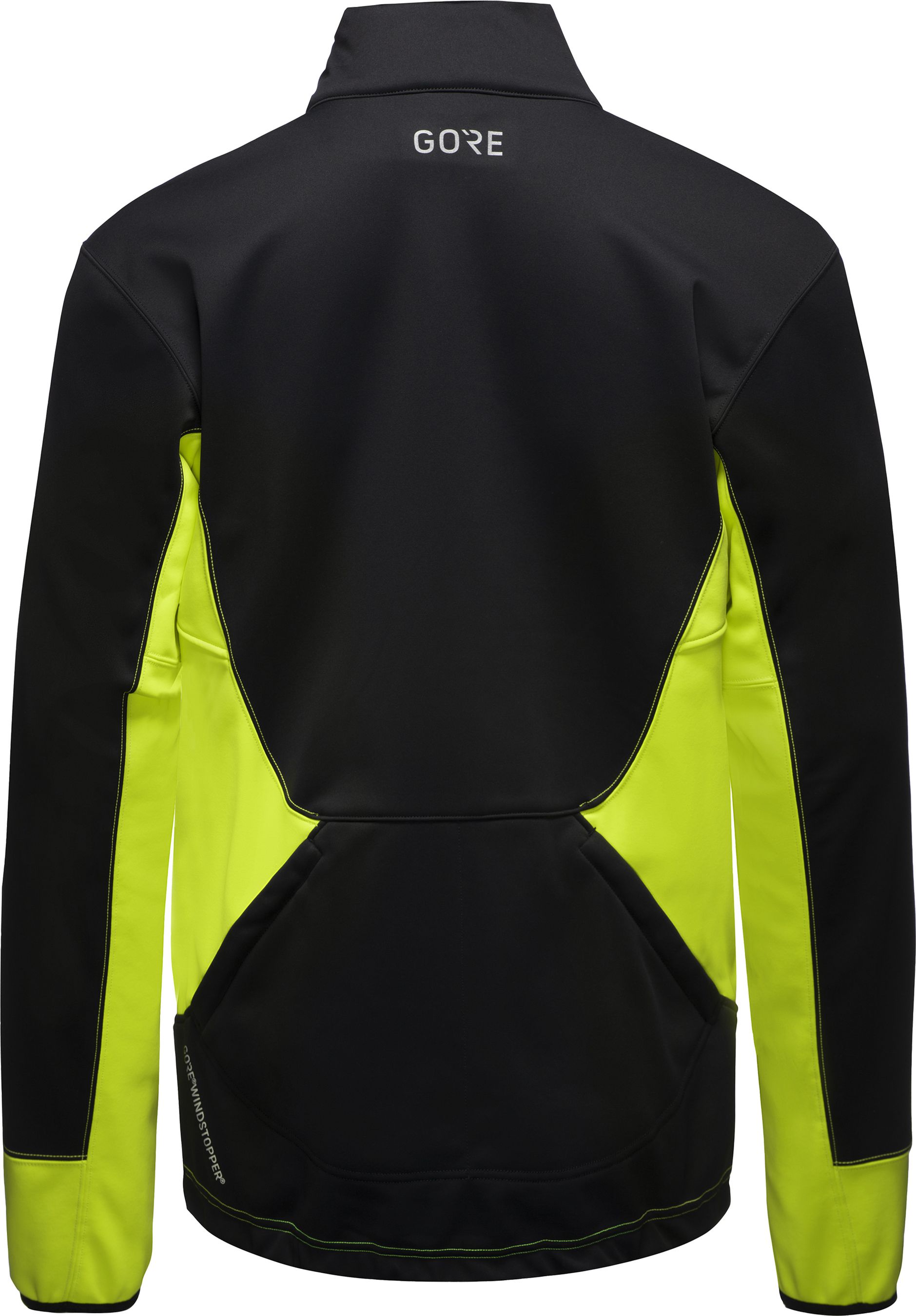 C5 GWS THERMO TRAIL Herren-Softshelljacke / black/neon yellow / M
