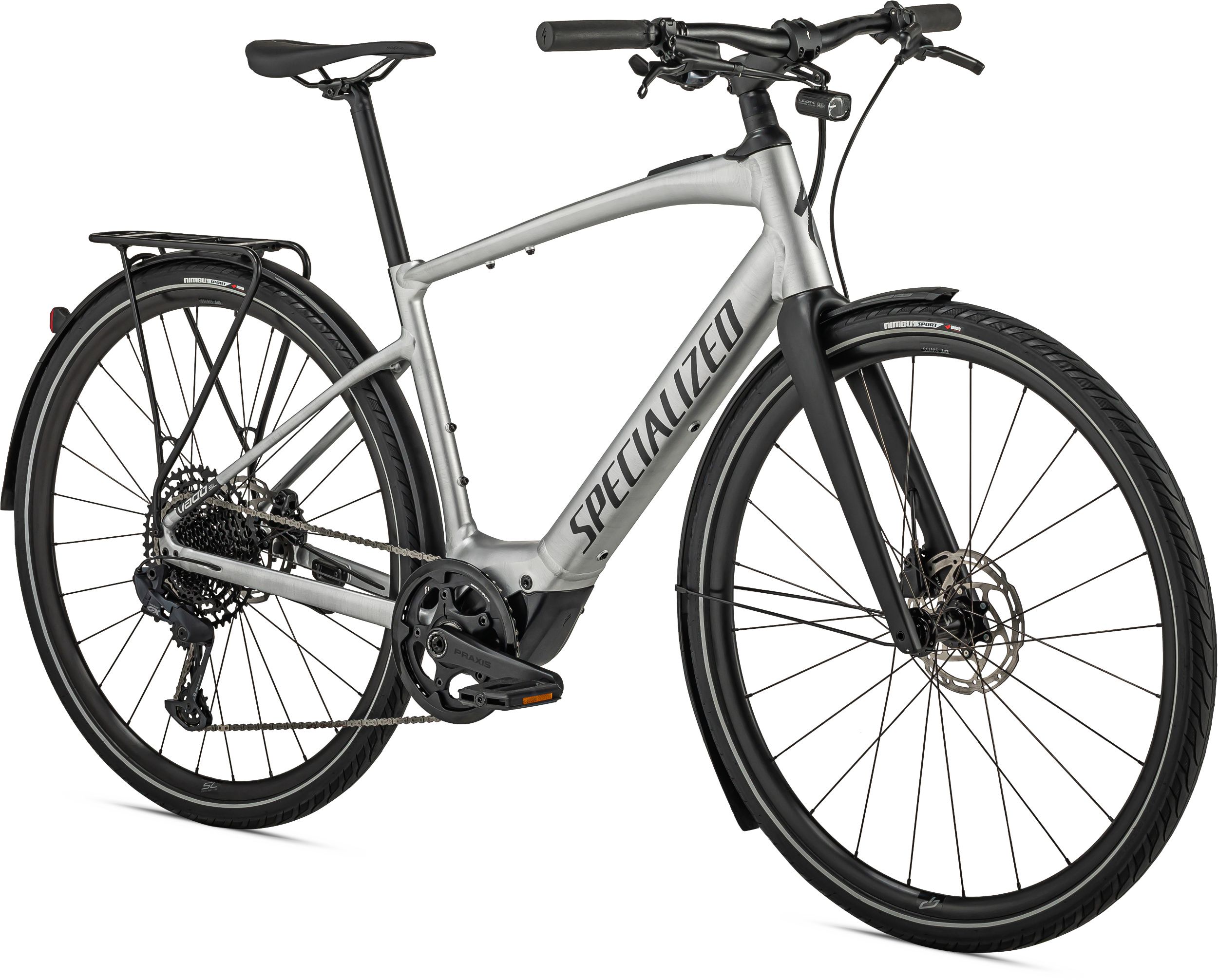 VADO SL 5.0 EQ E-City und Alltagsvelo / brushed black reflective / L