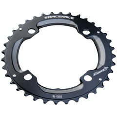 Turbine Chainring 4 Bolts Set 11SPD 28/38 / black