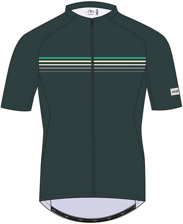 ZENGAM Herren-Kurzarmtrikot / mountain pine / XXL