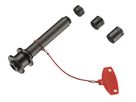 TRANSAXLE THRU Transportachse für Steckachsen / schwarz / 15X100/110mm