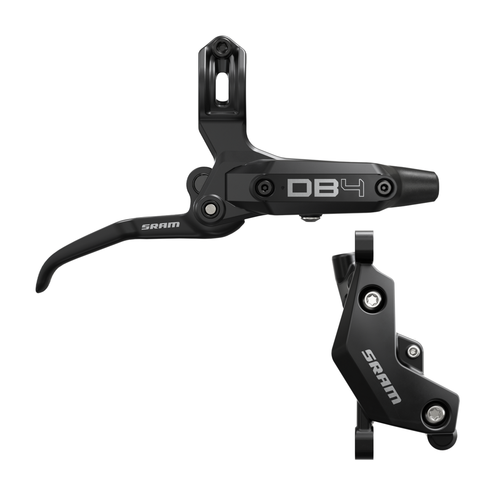 Disc Brake - DB4 / diffusion anodized black / left/2000mm