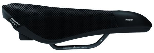 Sattel Fisio ClimaVent Gel Lady / schwarz / 183 mm, Max. 12-15 cm