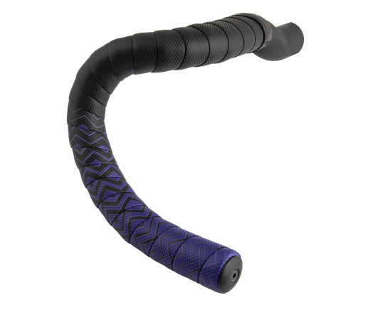 HEBMI Design-Lenkerband / Verlauf violett-schwarz