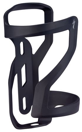 ZEE CAGE II Bidonhalter mit Einschub rechts/links / schwarz / rechts
