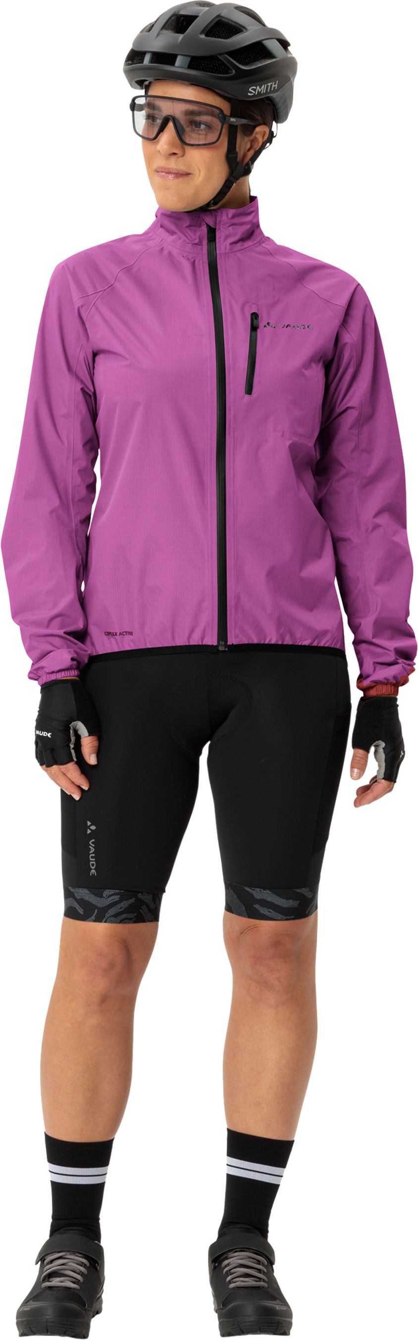 DROP III Damen-Regenjacke / magenta / 38