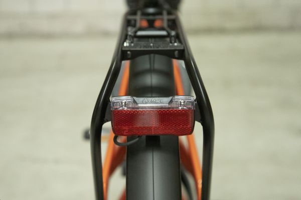 eMISSION  NEO+ Riemen E-City- und Alltagsvelo / sunset orange / 46 CM