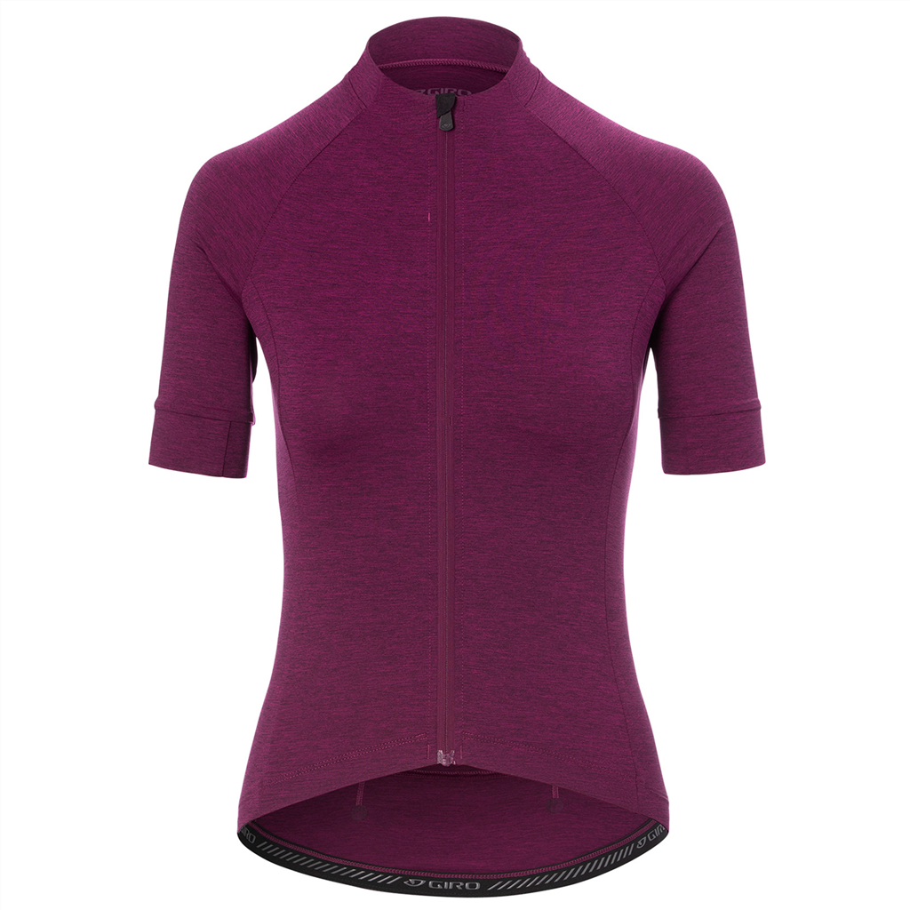 NEW ROAD Damen-Gravel-Kurzarmtrikot / fucshia heather / M