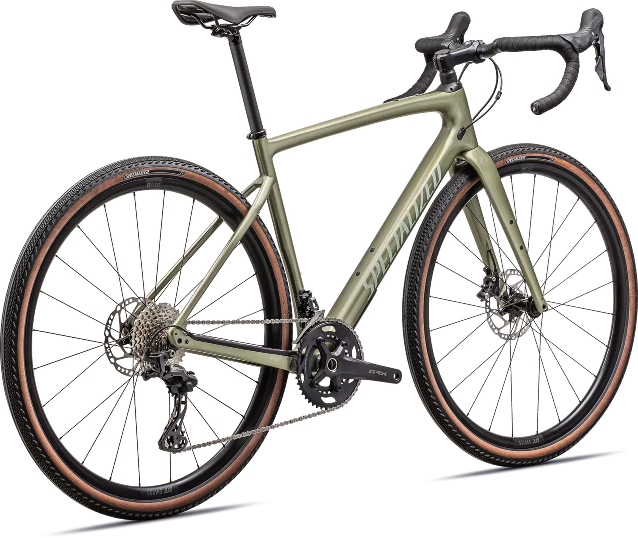 DIVERGE SPORT CARBON Gravelbike / gloss metallic spruce / 52 CM