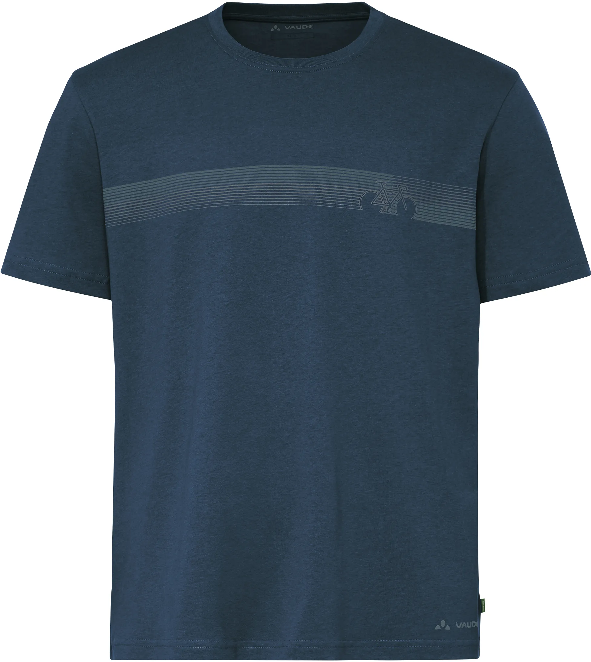 CYCLIST V Herren-Kurzarmshirt / dark sea/dark sea / 3XL