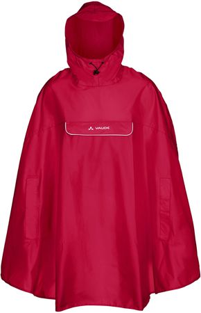 VALDIPINO Unisex-Regenponcho / red uni / M